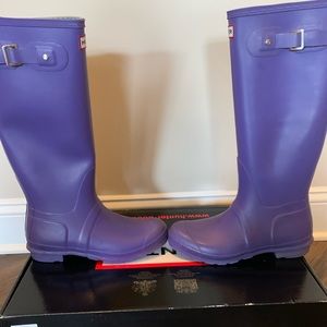 Hunter Rain Boot - Original Tall in Iris